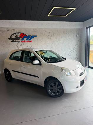 NISSAN MARCH 1.6 SV 16V FLEX 4P MANUAL NISSAN MARCH 1.6 SV 16V FLEX 4P MANUAL